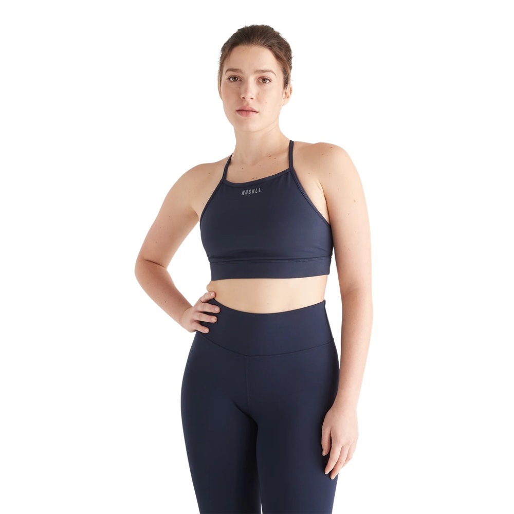 NO BULL Matte High-Neck Sports Bra size Small
